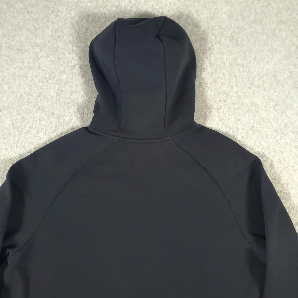 Jordan Jumpman Hoodie Mens Size XL Black White Logo Fleece Pullover Sweatshirt